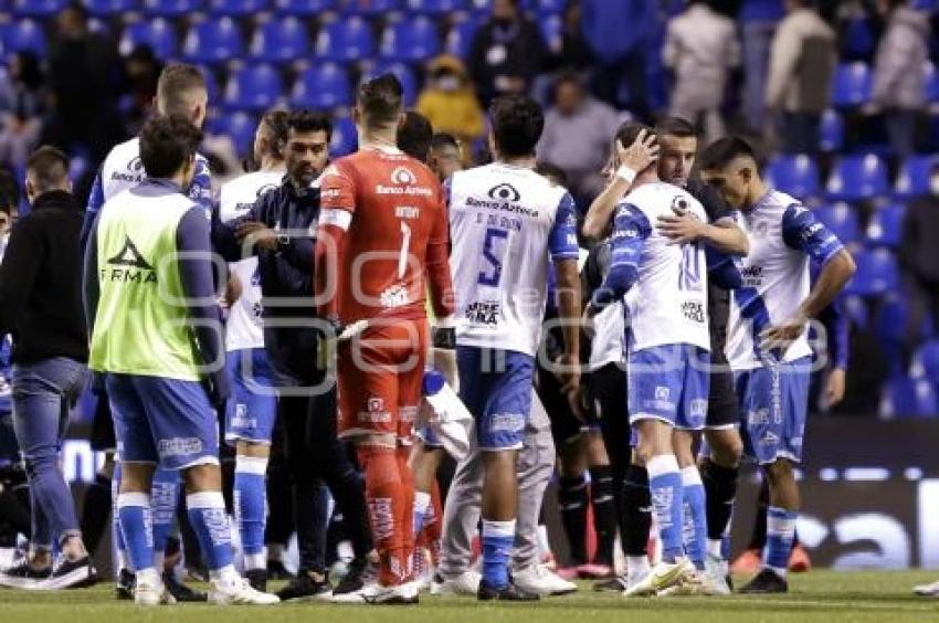 FÚTBOL . CLUB PUEBLA VS CRUZ AZUL