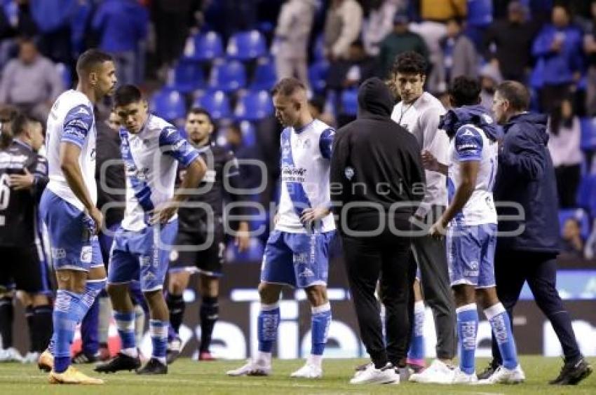 FÚTBOL . CLUB PUEBLA VS CRUZ AZUL