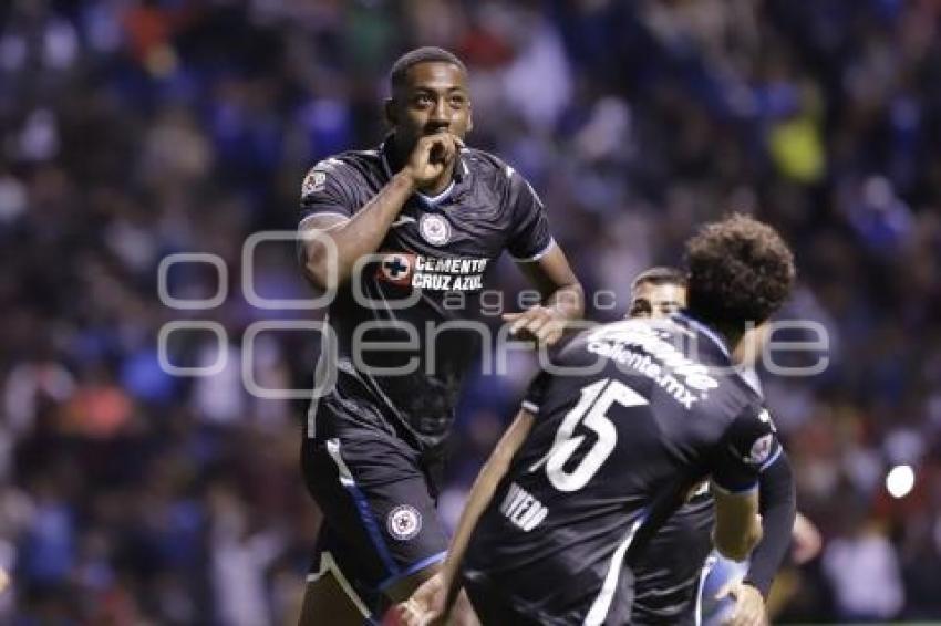 FÚTBOL . CLUB PUEBLA VS CRUZ AZUL