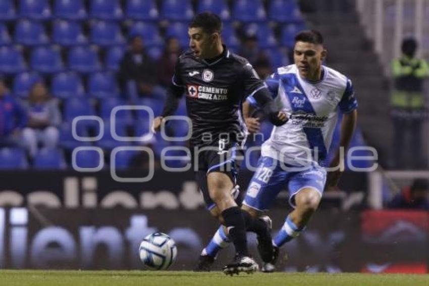 FÚTBOL . CLUB PUEBLA VS CRUZ AZUL