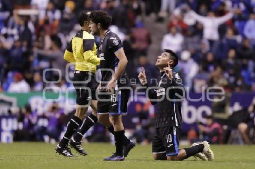 FÚTBOL . CLUB PUEBLA VS CRUZ AZUL 