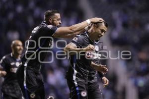 FÚTBOL . CLUB PUEBLA VS CRUZ AZUL