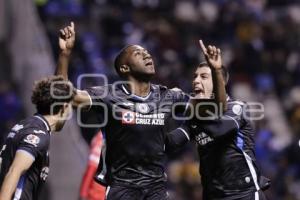 FÚTBOL . CLUB PUEBLA VS CRUZ AZUL