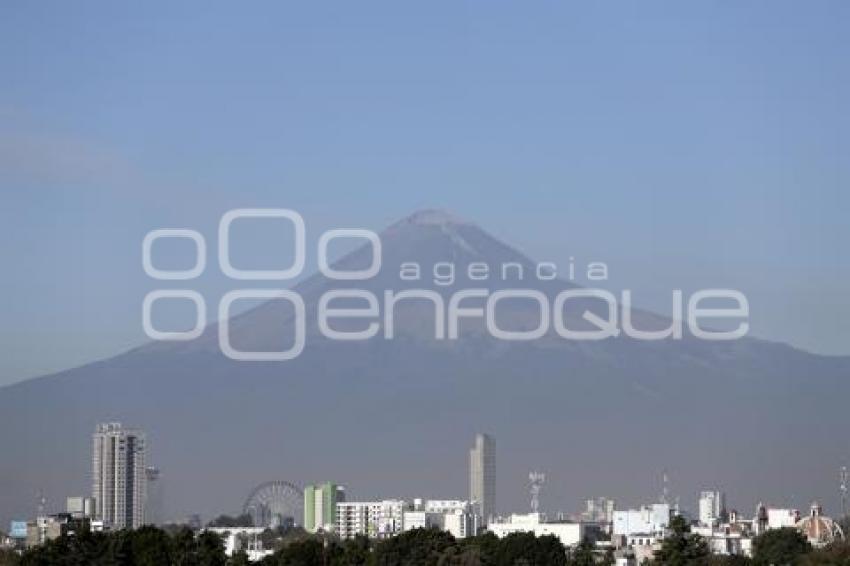 MEDIO AMBIENTE . VOLCÁN POPOCATÉPETL