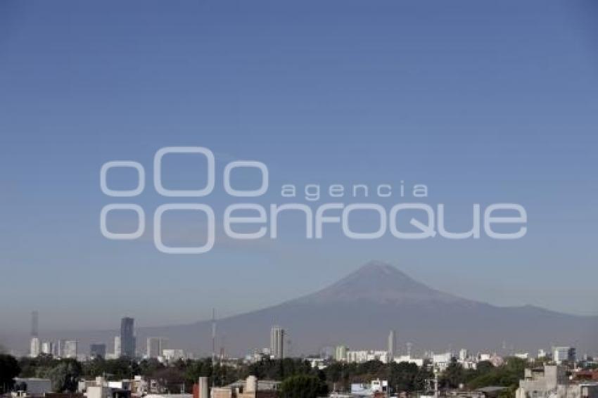 MEDIO AMBIENTE . VOLCÁN POPOCATÉPETL