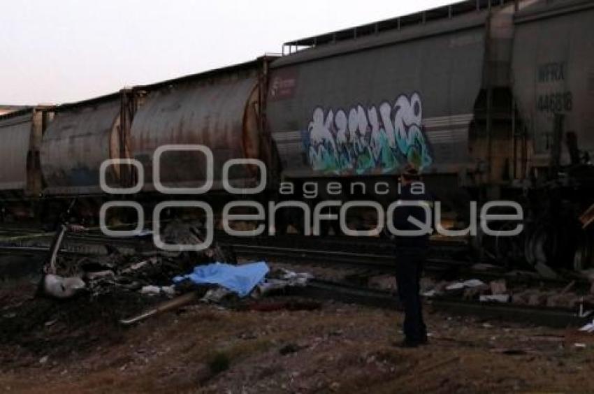 TLAXCALA . ACCIDENTE DE TREN