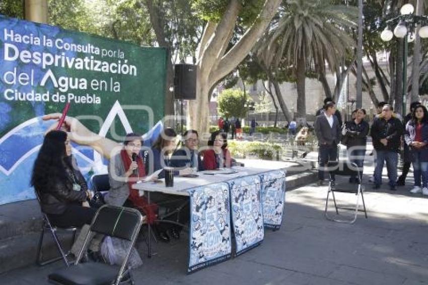 CONSULTA CIUDADANA POR EL AGUA