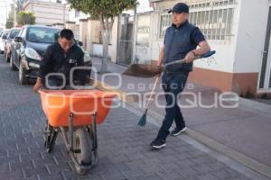 SAN ANDRÉS CHOLULA . JORNADA DE LIMPIEZA