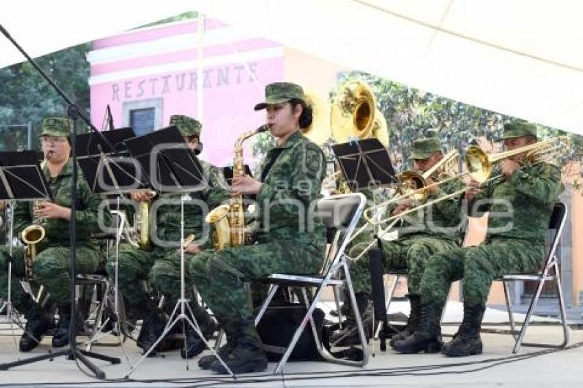 TLAXCALA . CONCIERTO MILITARES