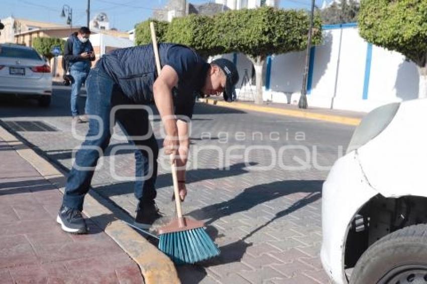 SAN ANDRÉS CHOLULA . JORNADA DE LIMPIEZA