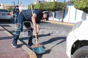 SAN ANDRÉS CHOLULA . JORNADA DE LIMPIEZA