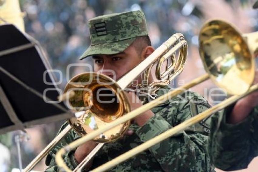 TLAXCALA . CONCIERTO MILITARES