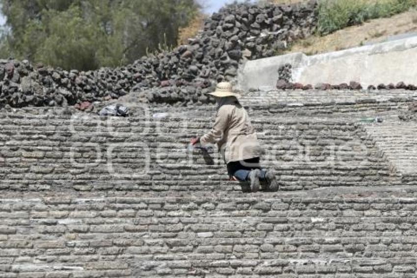 PIRÁMIDE DE CHOLULA . CONSERVACIÓN