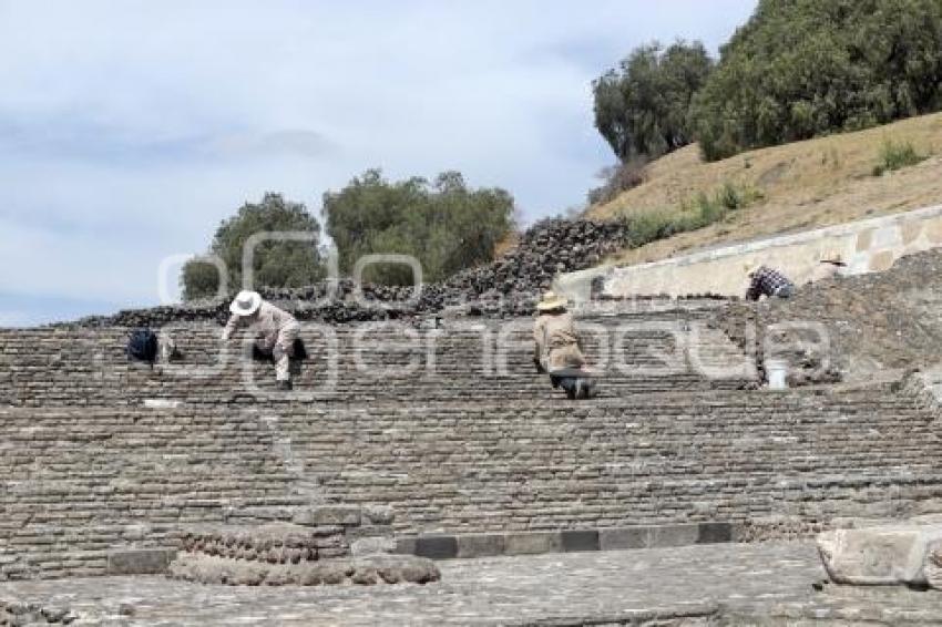 PIRÁMIDE DE CHOLULA . CONSERVACIÓN