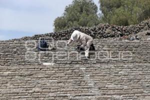 PIRÁMIDE DE CHOLULA . CONSERVACIÓN