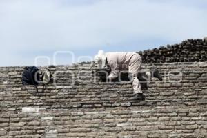 PIRÁMIDE DE CHOLULA . CONSERVACIÓN