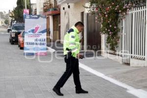 AYUNTAMIENTO . ENTREGA DE CALLE