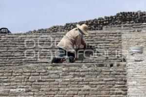 PIRÁMIDE DE CHOLULA . CONSERVACIÓN