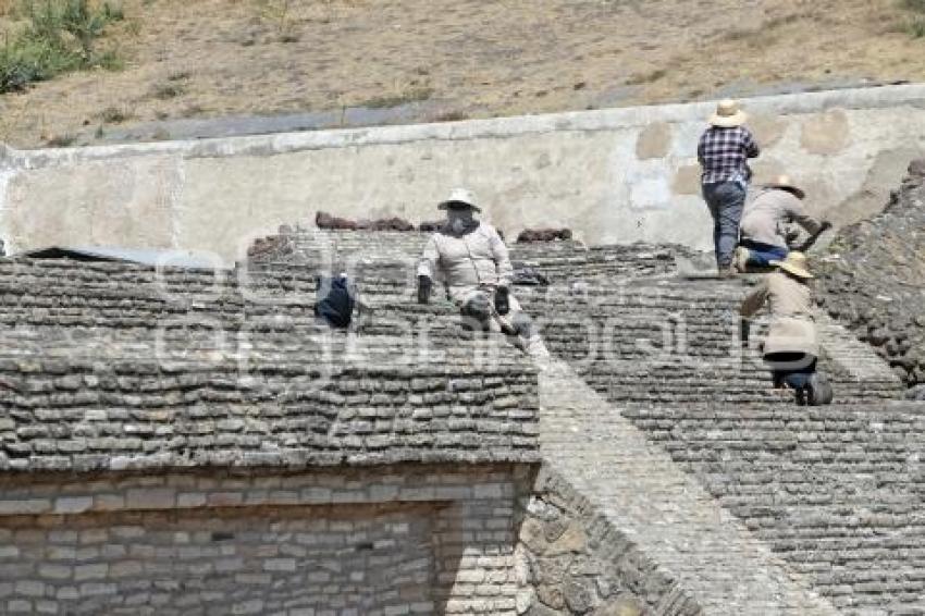 PIRÁMIDE DE CHOLULA . CONSERVACIÓN