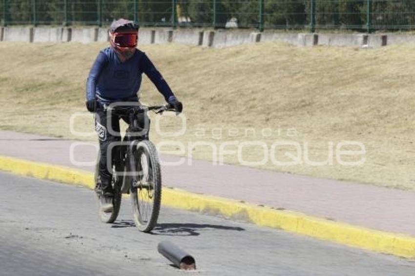 CICLOVÍA . CAMINO REAL A CHOLULA