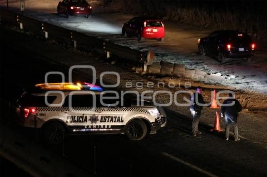 TLAXCALA . ACCIDENTE MOTOCICLISTA