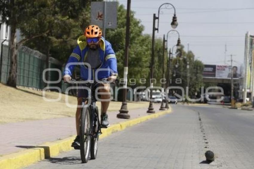 CICLOVÍA . CAMINO REAL A CHOLULA