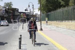 CICLOVÍA . CAMINO REAL A CHOLULA