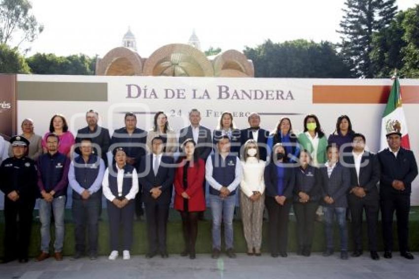 SAN ANDRÉS CHOLULA . DÍA DE LA BANDERA