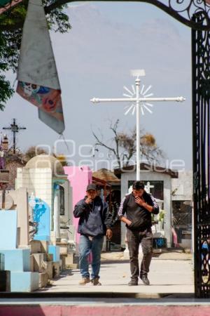 HUEJOTZINGO . PANTEÓN JUÁREZ