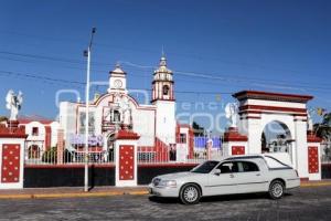 HUEJOTZINGO . PARROQUIA DE SAN MIGUEL