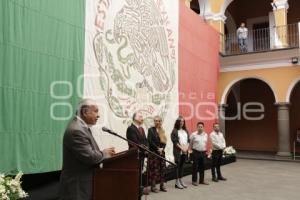 CULTURA . HOMENAJE A LA BANDERA NACIONAL