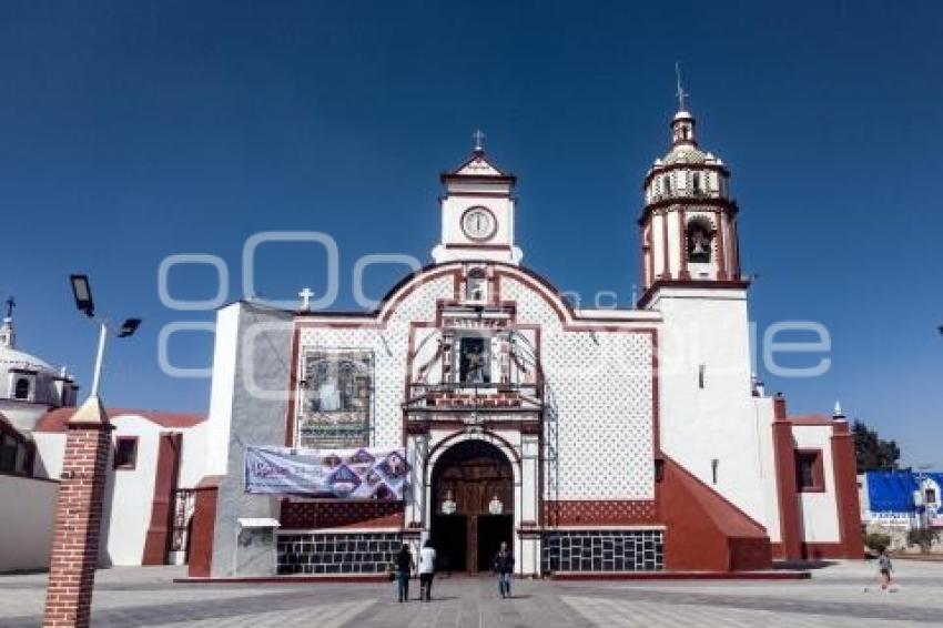 HUEJOTZINGO . PARROQUIA DE SAN MIGUEL