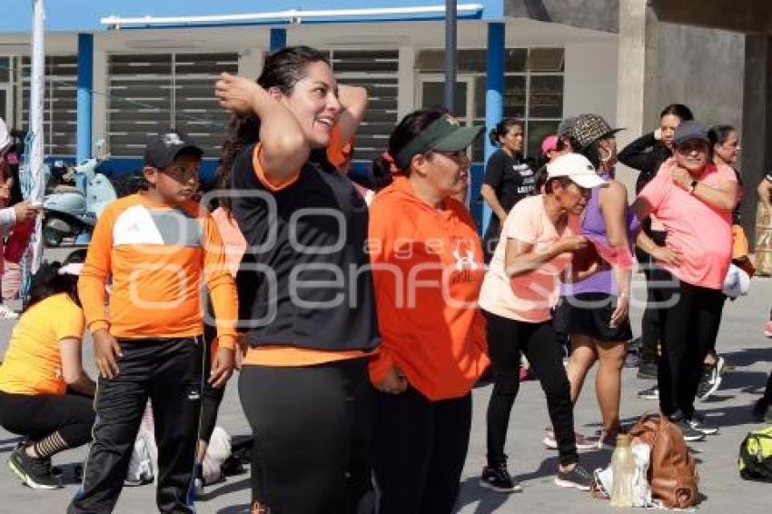 SAN ANDRÉS CHOLULA . DÍA NARANJA