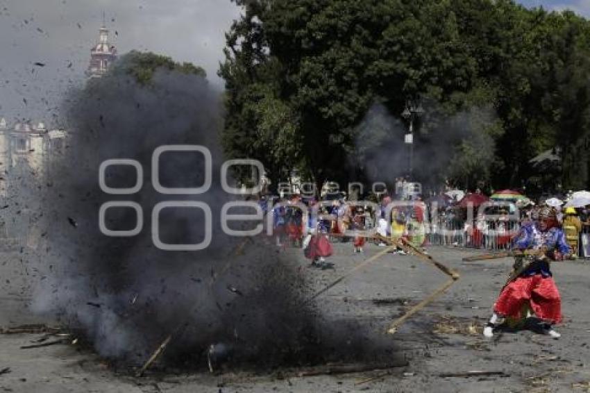 SAN PEDRO CHOLULA . CIERRE DE CARNAVAL