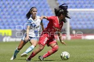 FÚTBOL FEMENIL . PUEBLA VS TOLUCA