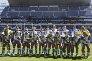 FÚTBOL FEMENIL . PUEBLA VS TOLUCA