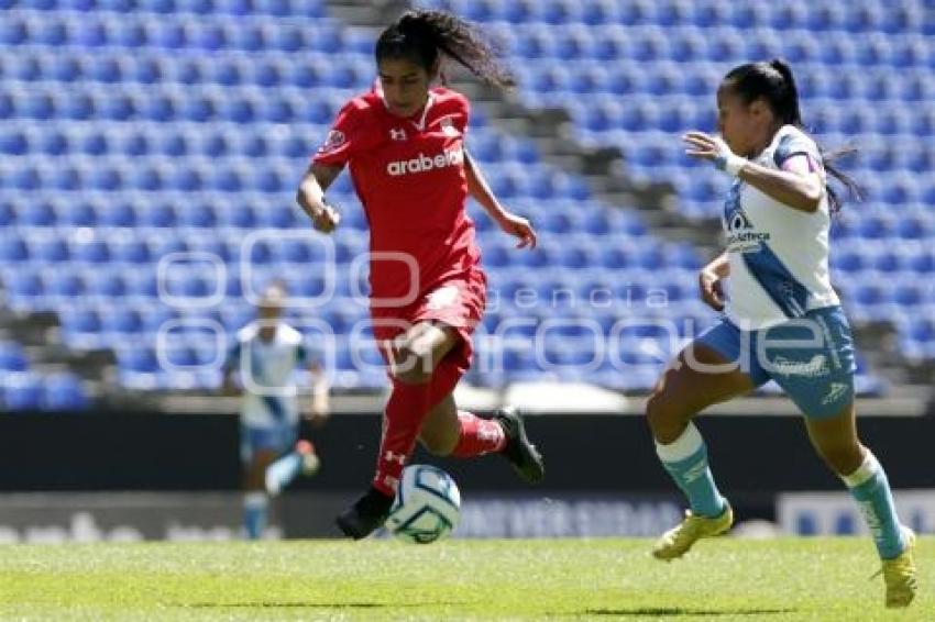 FÚTBOL FEMENIL . PUEBLA VS TOLUCA