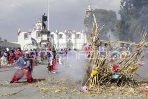 SAN PEDRO CHOLULA . CIERRE DE CARNAVAL