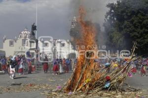 SAN PEDRO CHOLULA . CIERRE DE CARNAVAL