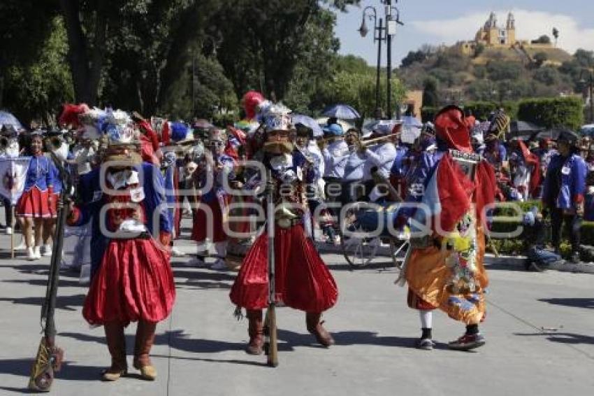 SAN PEDRO CHOLULA . CIERRE DE CARNAVAL