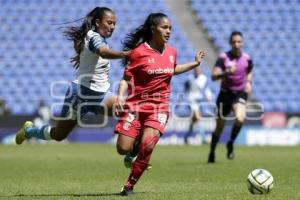 FÚTBOL FEMENIL . PUEBLA VS TOLUCA