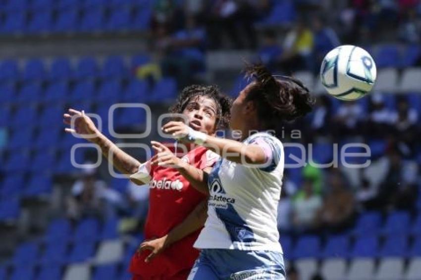 FÚTBOL FEMENIL . PUEBLA VS TOLUCA