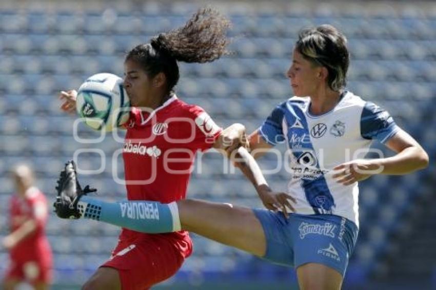 FÚTBOL FEMENIL . PUEBLA VS TOLUCA