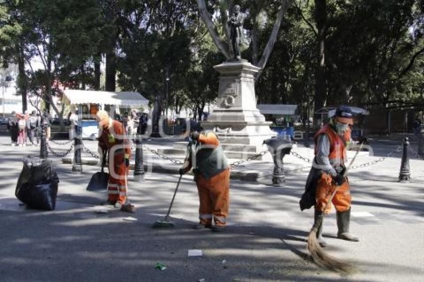 JORNADA DE LIMPIEZA . PASEO BRAVO