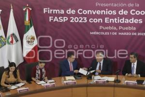 FIRMA CONVENIO COORDINACIÓN FASP