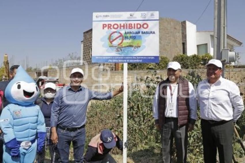 SAN ANDRÉS CHOLULA . JORNADA DE DESAZOLVE