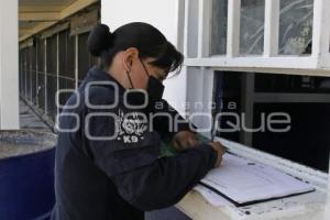 DÍA DE LA MUJER . POLICÍA