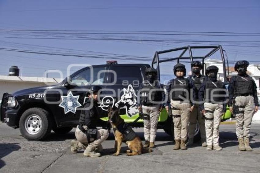 DÍA DE LA MUJER . POLICÍA