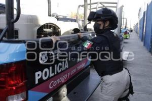 DÍA DE LA MUJER . POLICÍA