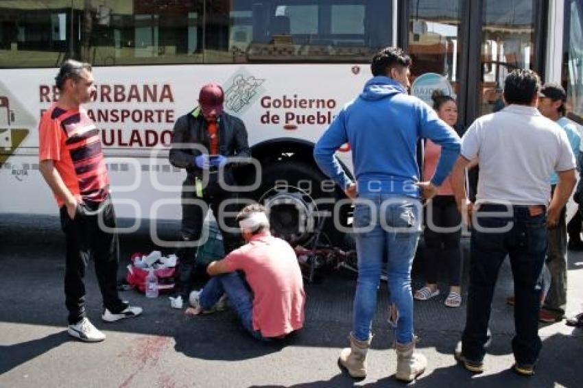 SEGURIDAD . ACCIDENTE CICLISTA